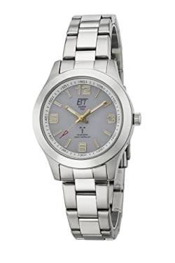 ETT Eco Tech Time Funk Solar Damen Uhr Analog mit Edelstahl Armband ELS-11497-41M von ETT Eco Tech Time