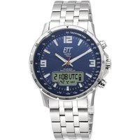 ETT Funkchronograph Professional, EGS-11552-31M, Armbanduhr, Herrenuhr, Stoppfunktion, Datum, Solar von ETT