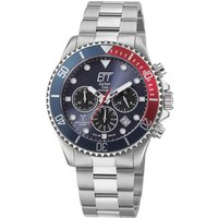 ETT Funkchronograph Professional, EGS-11608-35M, Armbanduhr, Herrenuhr, Stoppfunktion, Datum, Solar von ETT