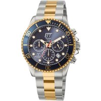 ETT Funkchronograph Professional, EGS-11609-35M, Armbanduhr, Herrenuhr, Stoppfunktion, Datum, Solar von ETT