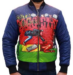 EU Fashions Herren Snoop Doggy Dogg Doggystyle Bomberjacke, Bedruckt, nicht wasserdicht, M von EU Fashions