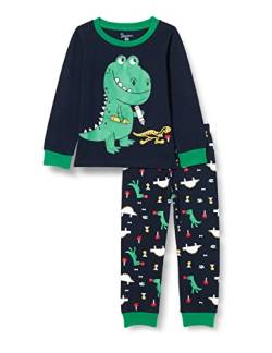 EULLA Jungs Pajama Pyjama-Set, Estampado de dinosaurios, 6 años von EULLA