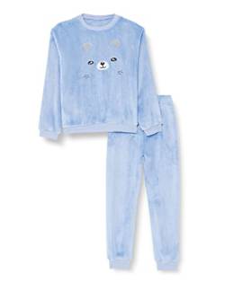 EULLA Mädchen Pajama Set, Blau, 122 EU von EULLA