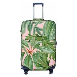 EVANEM Travel Luggage Cover Double Sided Suitcase Cover For Man Woman Palm Tree Leaves Washable Suitcase Protector Luggage Protector For Travel Adult, Schwarz , M von EVANEM