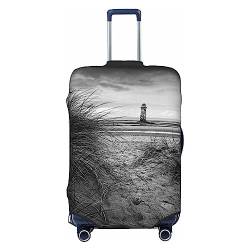 EVANEM Travel Luggage Cover Double Sided Suitcase Cover For Man Woman Sand Dunes Washable Suitcase Protector Luggage Protector For Travel Adult, Schwarz , M von EVANEM