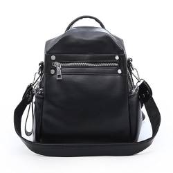 EVEOUT Damen Mini Rucksack Pu Leder Mode Schultaschen Handtaschen mit Schultergurt Casual Kleiner Daypack Rucksackhandtaschen von EVEOUT