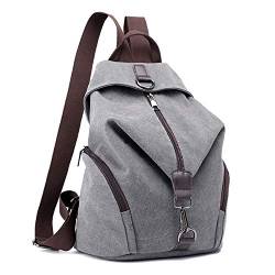 EVEOUT Vintage Unisex Casual Canvas College Schulter Rucksack, Frauen und Herren Laptop Rucksack für die Arbeit Schule Reisen, Wandern Camping Daypacks von EVEOUT