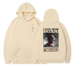 EVERLUCK Travis Hiphop Hoodie Herren Highest in the Room Sweatshirts Damen Jack Look Mom I Can Fly Scott Rap Fans Hoody Pullover, 05 Hiphop Jack, 36 von EVERLUCK