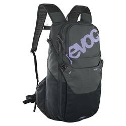 EVOC RIDE 16 Fahrradrucksack, Backpack für Outdoor-Aktivitäten & Alltag (Trekkingrucksack, cleveres Taschenmanagement, belüftet durch Rückenpolsterung, Trinkrucksack mit Trinkblasenfach), Mehrfarbig von EVOC