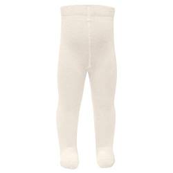 EWERS Baby- und Kinderstrumpfhose für Mädchen Rüschen am Po, Made in Europe, Strumpfhose Baumwolle Uni Basic von EWERS