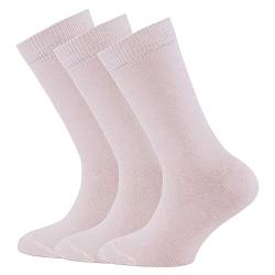EWERS Socken für Jungen, Mädchen, Damen und Herren handgekettelt 2er Pack, Made in Europe, Baumwolle Uni Damensocken, Herrensocken von EWERS