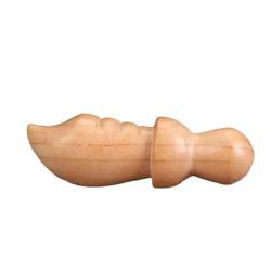 Messeranhänger - Leichte Holzornamente zum Basteln mit glatter Oberfläche - Pfirsichholz Feng Shui Dekor, Schlüsselanhänger aus Holz für Frauen und Männer, Weihnachtsgeschenke Ewfas von EWFAS