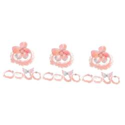 EXCEART 15 Stk Haarnadel Haarschmuck Für Frauen Haargummis Kleinkind Blumenkopfschmuck Haarschmuck Für Kinder Haarband Für Mädchen Pferdeschwanzhalter Plastik Hase Halterung Fräulein von EXCEART