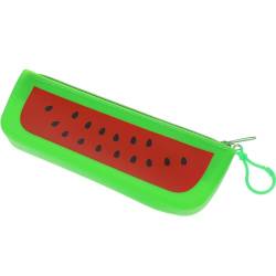 EXCEART Wassermelonen-Federmäppchen Mit Reißverschluss Großes Fassungsvermögen Stiftetui Box Schreibwaren Aufbewahrung Organizer Taschen Für Jungen Mädchen Frauen von EXCEART