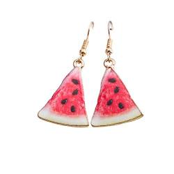 EXINOX Frucht-Ohrringe : Frau : Schöne Frucht-Ohrringe : Verschiedene Modelle (Wassermelone) von EXINOX