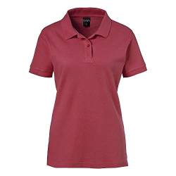 EXNER Damen Polo-Shirt für Medizin, Gastro, Freizeit, Sport, Golf, Farbe Bordeaux, Größe 2XL von EXNER