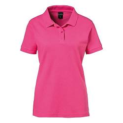 EXNER Damen Polo-Shirt für Medizin, Gastro, Freizeit, Sport, Golf, Farbe Magenta, Größe 3XL von EXNER