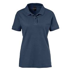 EXNER Damen Polo-Shirt für Medizin, Gastro, Freizeit, Sport, Golf, Farbe Navy, Größe 2XL von EXNER