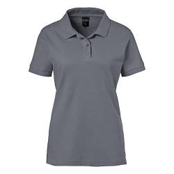 EXNER Damen Polo-Shirt für Medizin, Gastro, Freizeit, Sport, Golf, Farbe Silbergrau, Größe 3XL von EXNER