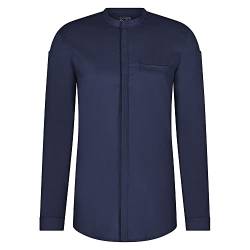 EXNER Funktions-Jacke, Kochjacke, Slim fit mit Polo Piqué, Langarm, Farbe Navy, Größe 3XL von EXNER