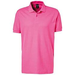 EXNER Herren Polo-Shirt für Medizin, Gastro, Freizeit, Sport, Golf, Farbe Magenta, Größe 2XL von EXNER