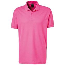 EXNER Herren Polo-Shirt für Medizin, Gastro, Freizeit, Sport, Golf, Farbe Magenta, Größe 4XL von EXNER