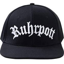 EXPRESS-STICKEREI Cap mit Spruch “Ruhrpott | Sport Outdoor Snapback mit Verschluss verstellbare Unisex Kappe | Ruhrpott Basecap | Baseball Kappe Männer Frauen | Einheitsgröße von EXPRESS-STICKEREI