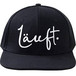 EXPRESS-STICKEREI LÄUFT Cap Kappe Bestickt Läuft | Unisex Kappe | Snapback mit Verschluss verstellbar | Outdoor Sport Freizeit Basecap | Baseball Kappe Männer Frauen in Einheitsgröße von EXPRESS-STICKEREI