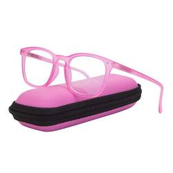 EYEGUARD Blaulicht-blockierende Brille für Kinder, Gaming-Computerbrille für Jungen und Mädchen, Alter 5–9 Jahre, schützt vor Blendung und Augenbelastung, mit UV-Strahlen-Filter (Rosa) von EYEGUARD