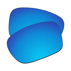EZReplace Ersatzgläser für Oakley Crankcase OO9165 Sonnenbrillen (polarisierte Gläser) - Passend für Oakley Crankcase Rahmen (Eisblau) von EZReplace