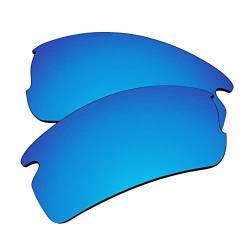 EZReplace Ersatzgläser für Oakley Flak 2.0 XL OO9188 Sonnenbrillen (polarisierte Gläser) - Passend für Oakley Flak 2.0 XL Rahmen (Eisblau) von EZReplace