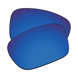 EZReplace Ersatzgläser für Oakley Holbrook OO9102 Sonnenbrille (AR polarisierte Gläser) – passend für Oakley Holbrook Rahmen (aktualisiertes Polycarbonat, AR beschichtet, Königsblau), Aktualisiertes von EZReplace
