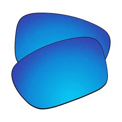 EZReplace Ersatzgläser für Oakley Holbrook OO9102 Sonnenbrille (polarisierte Gläser), Aktualisierte Polycarbonat-AR-Beschichtung, Eisblau, Einheitsgröße von EZReplace