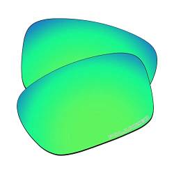 EZReplace Ersatzgläser für Oakley Holbrook OO9102 Sonnenbrille (polarisierte Gläser) – passend für Oakley Holbrook Rahmen (aktualisiertes Polycarbonat, Frühlingsgrün), Aktualisiertes Polycarbonat, von EZReplace