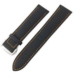 EZZON Nylon-Leinen-Armband, 19 mm, 20 mm, 21 mm, 22 mm, passend für Longines Uhrenarmband, 21 mm, Achat von EZZON