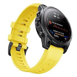 EZZON Uhrenarmband für Garmin Fenix 7 7S 7X 6 6S 6X Pro 5X 5 Smartwatch-Armband aus Silikon Descent G1 Solar Forerunner 935 945 Schnellverschluss Correa, Quick Fit 26mm, Achat von EZZON