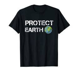 Protect Earth Umwelt Planet Vintage T-Shirt von Earth Day