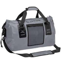 Earth Pak Wasserfeste Reisetasche- Hochwertige Duffel Bag Größen 50L / 70L - Ideal als Reisetasche, Segeltasche, Fitnesstasche oder Expeditionstasche (Grau, 120L) von Earth Pak