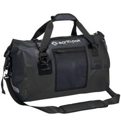 Earth Pak Wasserfeste Reisetasche- Hochwertige Duffel Bag Größen 50L / 70L - Ideal als Reisetasche, Segeltasche, Fitnesstasche oder Expeditionstasche (Schwarz, 120L) von Earth Pak