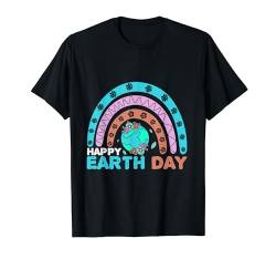 Happy Earth Day Niedlicher Regenbogen-Blumenerdliebhaber T-Shirt von Earth day
