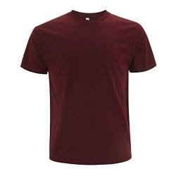 EarthPositive - Men's Organic T-Shirt/Burgundy, S von EarthPositive