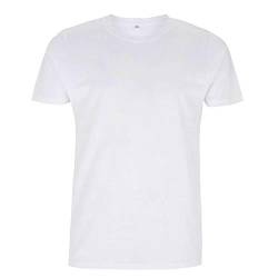 EarthPositive - Unisex Organic T-Shirt/White, XXL von EarthPositive