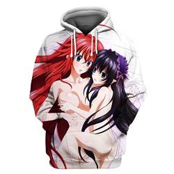 East-hai-buy Kapuzenpullover 3D Gedruckte Hoodies Anime Mädchen Druck Sweatshirts Männer Frauen Lässige Übergroße Hoodies Harajuku Pullover Jacke von East-hai-buy