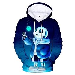 East-hai-buy Kinder Hoodies 3D Cosplay Spiel Sans Undertale Hoodie Sweatshirt Jungen Mädchen Mode Jacke Mantel Kapuzenpullover für Kinder 4-14 Jahre von East-hai-buy