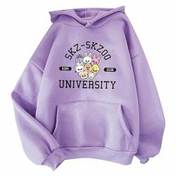 East-hai-buy Kpop Skzoo Stray Kids Hoodies Nette Frauen Pullover Streetwear Damen Kapuzenpullover Harajuku Lose Frühling Herbst Winter Sweatshirts Grafik Hoody von East-hai-buy