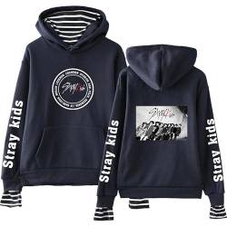 East-hai-buy Kpop Stray Kids Hoodie Frühlings Mode Kapuzenpullover Harajuku Langarm Sweatshirts Pullover Frauen Mädchen Tops von East-hai-buy