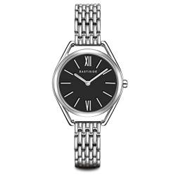 Eastside Damen Uhr analog Japan Quarz mit Edelstahl Silber Armband 10080065 von Eastside