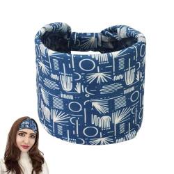 Eastuy Boho Bandeau Stirnbänder | Yoga-Bandana für Frauen,Twist-Haar-Accessoires, überkreuzte Stirnbänder, Sport-Kopfbedeckungen für Geburtstagsgeschenke von Eastuy
