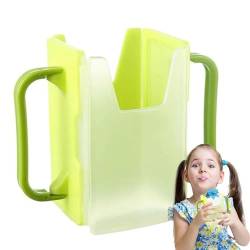 Eastuy Saftboxhalter, Milchbehälter für Kleinkinder, Verstellbarer Saftbeutelhalter, quetschsicherer Trinkflaschen-Becherhalter für Kinder und Kleinkinder, Küche von Eastuy