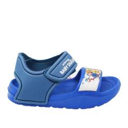 Sandale Meer Baby Shark Blau, blau, 28 EU von Easy Shoes